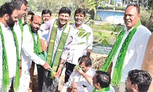 Telangana: बीआरएस कार्यकर्ता बड़े पैमाने पर पौधारोपण अभियान चलाएंगे Telangana: बीआरएस कार्यकर्ता बड़े पैमाने पर पौधारोपण अभियान चलाएंगे