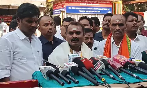 मुख्यमंत्री स्टालिन लोगों में गलत जानकारी फैला रहे हैं: L. Murugan मुख्यमंत्री स्टालिन लोगों में गलत जानकारी फैला रहे हैं: L. Murugan