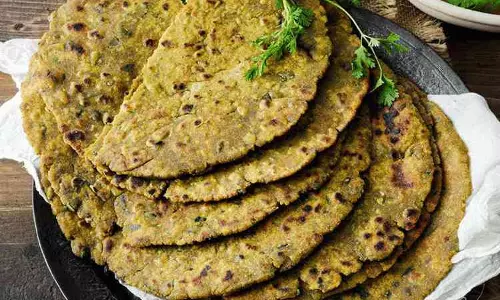 बाजरे और फूलगोभी की रोटी रेसिपी