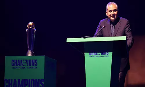 PCB ने लाहौर किले के दीवान-ए-खास में उद्घाटन समारोह के दौरान 2025 चैंपियंस ट्रॉफी का शुभारंभ किया