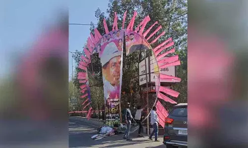 GHMC ने KCR के जन्मदिन के फ्लेक्स पोस्टर हटाए, अधिकारियों ने “सरकारी आदेश” का हवाला दिया