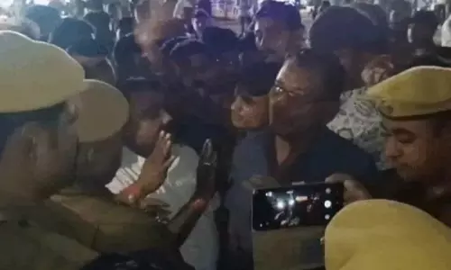 Jalore: साउंड और टेन्टवालों के बीच जमकर लात-घूंसे चले