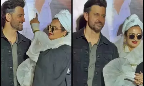 रेखा ने ऋतिक रोशन के साथ फिर से मिलकर कोई... मिल गया की यादें ताजा कर दीं