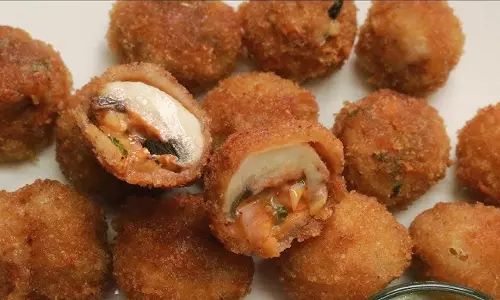 Mushroom Pakora बेहद आसान रेसिपी Mushroom Pakora बेहद आसान रेसिपी