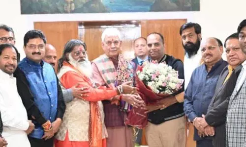 SAYBO प्रतिनिधिमंडल ने एलजी से मुलाकात की