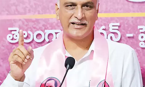 क्या कांग्रेस को तेलंगाना के जल लाभ की परवाह नहीं है? : Harish Rao