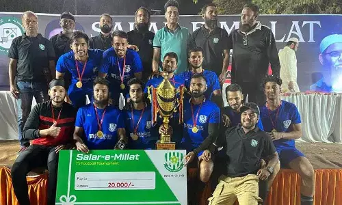 Royal यूनाइटेड फुटबॉल क्लब ने सालार-ए-मिल्लत 7-ए-साइड फुटबॉल टूर्नामेंट जीता