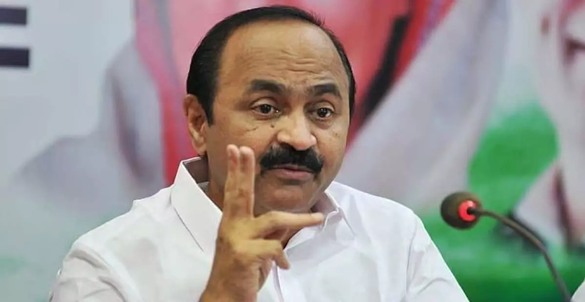 Kerala: सतीसन ने केरल के औद्योगिक विकास पर थरूर के दावों को खारिज किया Kerala: सतीसन ने केरल के औद्योगिक विकास पर थरूर के दावों को खारिज किया
