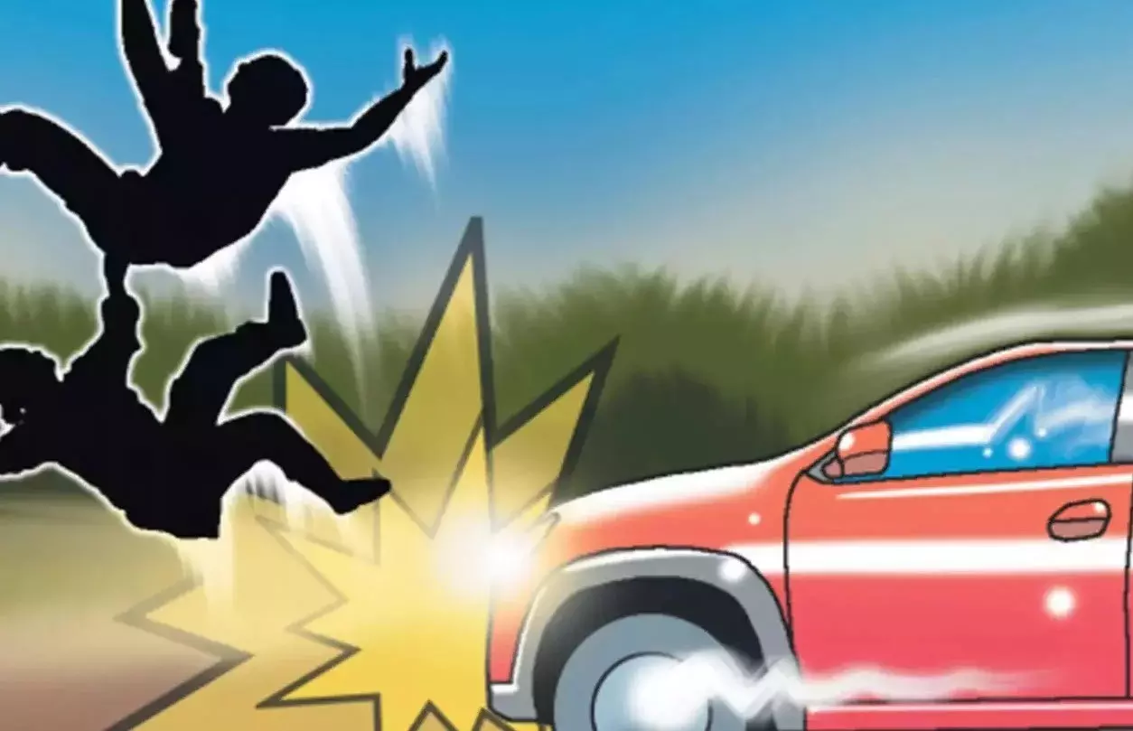 Sultanpur: चाय पी रहे दो श्रद्धालुओं को पिकअप वैन ने रौंदा Sultanpur: चाय पी रहे दो श्रद्धालुओं को पिकअप वैन ने रौंदा