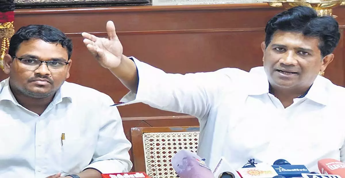 Tamil Nadu: डीएमके और सहयोगी दल एनईपी के खिलाफ बड़े पैमाने पर विरोध प्रदर्शन करेंगे Tamil Nadu: डीएमके और सहयोगी दल एनईपी के खिलाफ बड़े पैमाने पर विरोध प्रदर्शन करेंगे