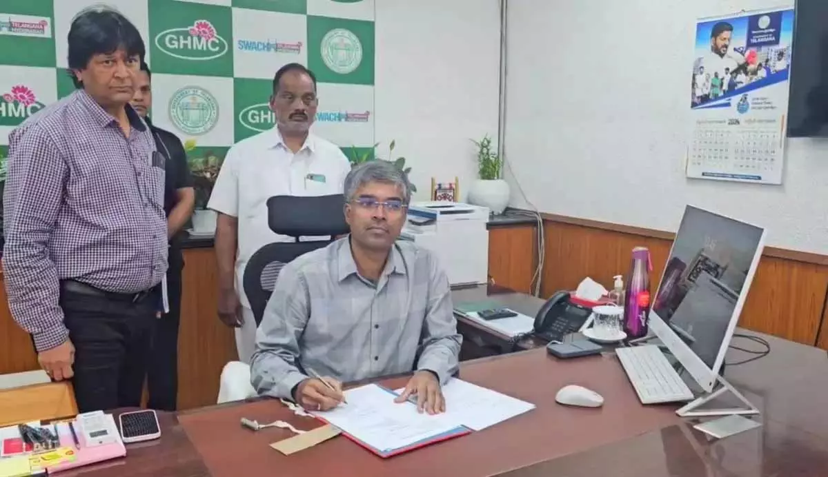GHMC प्रमुख ने सुस्त सहायक नगर योजना पर नाराजगी जताई GHMC प्रमुख ने सुस्त सहायक नगर योजना पर नाराजगी जताई