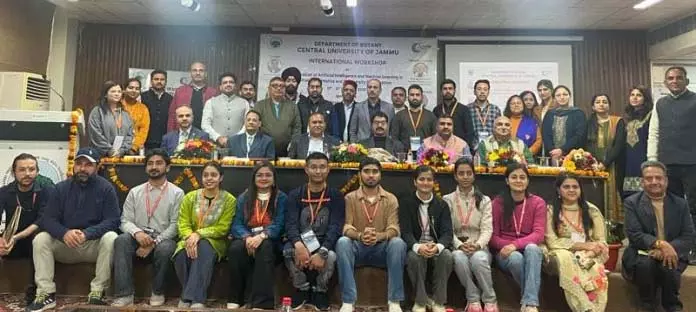 सीयूजे में प्लांट सिस्टमैटिक्स और जैव विविधता संरक्षण में AI-MLपर कार्यशाला शुरू सीयूजे में प्लांट सिस्टमैटिक्स और जैव विविधता संरक्षण में AI-MLपर कार्यशाला शुरू