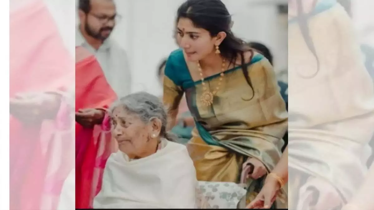 अपनी दादी से एक खास साड़ी के लिए राष्ट्रीय पुरस्कार चाहती थीं Sai Pallavi अपनी दादी से एक खास साड़ी के लिए राष्ट्रीय पुरस्कार चाहती थीं Sai Pallavi