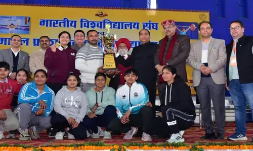 Himachal: एमडीयू रोहतक महिला भारोत्तोलन प्रतियोगिता में समग्र विजेता बना