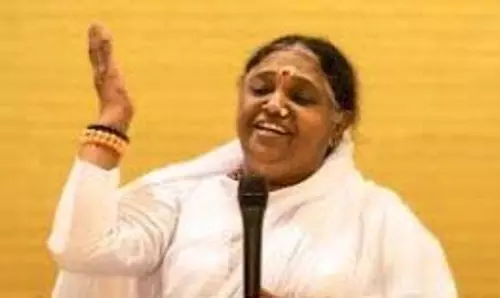 माता अमृतानंदमयी ब्रह्मस्थानम मंदिर उत्सव के लिए चेन्नई में