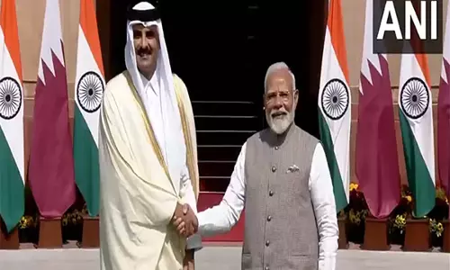 PM Modi ने कतर के आमिर के साथ द्विपक्षीय बैठक की