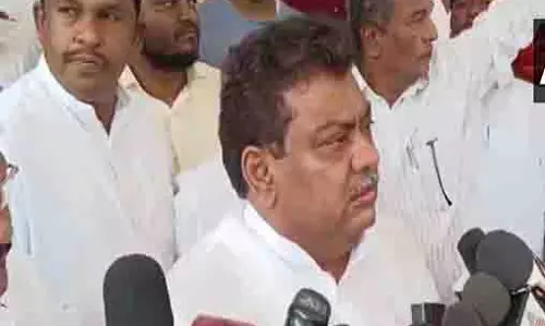 कांग्रेस हाईकमान है: एमबी पाटिल ने कर्नाटक CM पद पर अटकलों को खारिज किया कांग्रेस हाईकमान है: एमबी पाटिल ने कर्नाटक CM पद पर अटकलों को खारिज किया