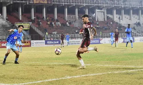 गोकुलम केरल एफसी ने Delhi FC को और मुश्किल में डाला गोकुलम केरल एफसी ने Delhi FC को और मुश्किल में डाला
