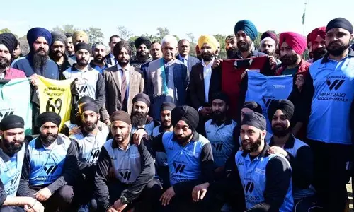 सिन्हा ने Jammu में पहली सिख क्रिकेट लीग का उद्घाटन किया