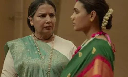 शबाना आज़मी और ज्योतिका ने Dabba Cartel के ट्रेलर में ड्रग्स की दुनिया में कदम रखा शबाना आज़मी और ज्योतिका ने Dabba Cartel के ट्रेलर में ड्रग्स की दुनिया में कदम रखा