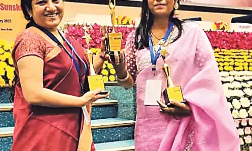 Andhra : विशाखा उक्कू की महिला कर्मचारियों को राष्ट्रीय पुरस्कार