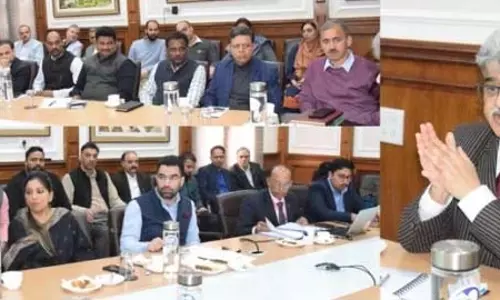 Jammu: मुख्य सचिव ने औपचारिक लॉन्च से पहले ‘सेहत ऐप’ की गहन जांच की Jammu: मुख्य सचिव ने औपचारिक लॉन्च से पहले ‘सेहत ऐप’ की गहन जांच की