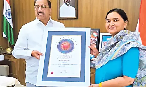 Telangana: राज्य भंडारण निगम को स्कॉच पुरस्कार मिला Telangana: राज्य भंडारण निगम को स्कॉच पुरस्कार मिला