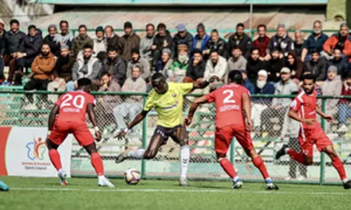 रियल कश्मीर ने Namdhari FC पर 1-0 की जीत के साथ घरेलू मैदान पर अजेय बने रहने का रिकॉर्ड बनाया रियल कश्मीर ने Namdhari FC पर 1-0 की जीत के साथ घरेलू मैदान पर अजेय बने रहने का रिकॉर्ड बनाया