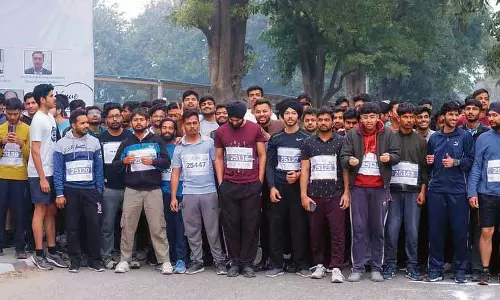 Jalandhar: सकारात्मकता के लिए हाफ मैराथन
