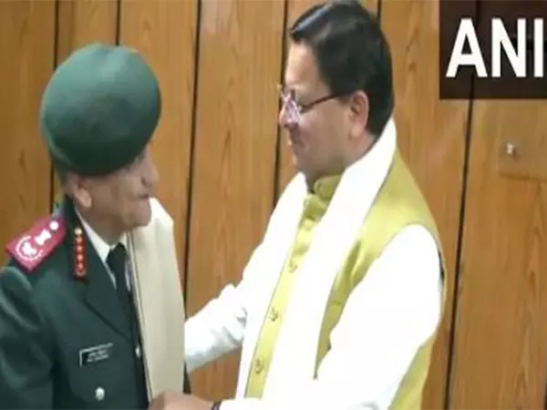 CM Dhami ने सीडीएस जनरल अनिल चौहान से मुलाकात की CM Dhami ने सीडीएस जनरल अनिल चौहान से मुलाकात की