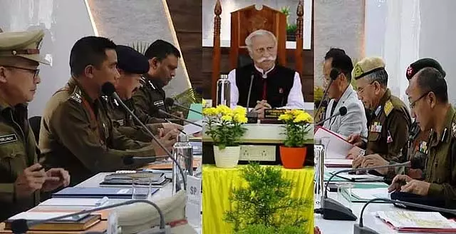 Arunachal: राज्यपाल ने टीसीएल सुरक्षा परिदृश्य की समीक्षा की Arunachal: राज्यपाल ने टीसीएल सुरक्षा परिदृश्य की समीक्षा की
