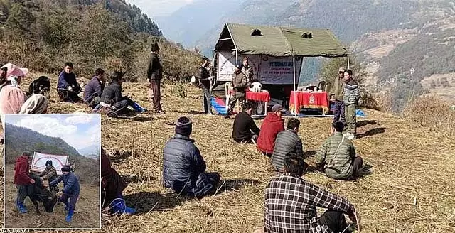 SSB ने अरुणाचल के तवांग जिले में पशु चिकित्सा शिविर का आयोजन किया SSB ने अरुणाचल के तवांग जिले में पशु चिकित्सा शिविर का आयोजन किया