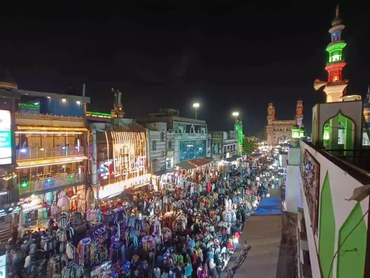 जनसंख्या घनत्व बढ़ने से Hyderabad दिल्ली से भी अधिक भीड़भाड़ वाला हो गया जनसंख्या घनत्व बढ़ने से Hyderabad दिल्ली से भी अधिक भीड़भाड़ वाला हो गया
