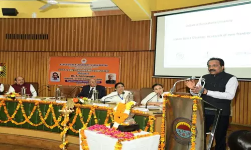 Haryana: पूर्व इसरो प्रमुख सोमनाथ ने केयू में छात्रों से इसरो देखने का आग्रह किया