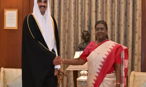 कतर के अमीर की भारत की राजकीय यात्रा हमारे दीर्घकालिक संबंधों में एक नया अध्याय खोलेगी: Murmu