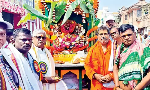 Odisha : श्री स्वामी का वार्षिक नवरात्रि समारोह शुरू हुआ