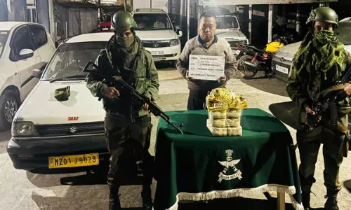 Champhai में 71.15 करोड़ रुपये की नशीली दवाएं जब्त, व्यक्ति गिरफ्तार