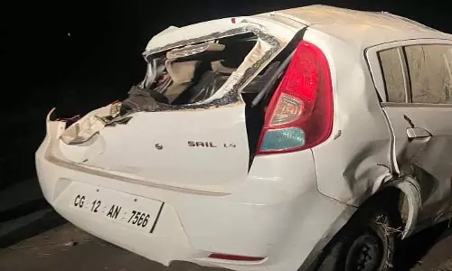 नींद की झपकी ने ली 2 जान! भीषण हादसे का शिकार हुए पति-पत्नी