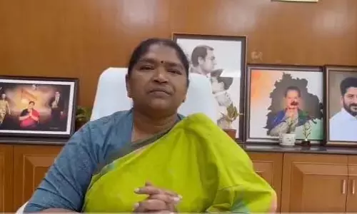 सीताक्का ने केंद्र से MB के लिए धन उपलब्ध कराने का आग्रह किया