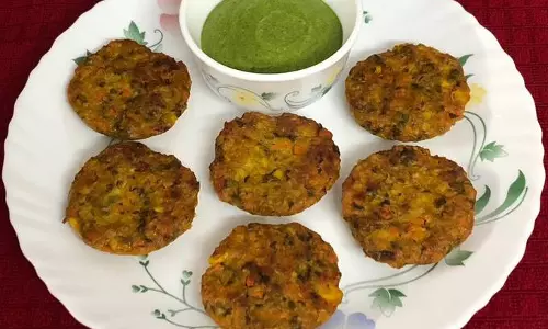 मकई और शिमला मिर्च टिक्की रेसिपी मकई और शिमला मिर्च टिक्की रेसिपी