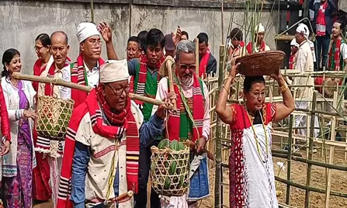 Assam: मिसिंग जनजाति ने जोरहाट में अली ऐ लिगांग उत्सव मनाया