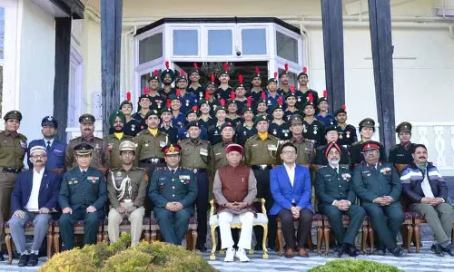 NCC कैडेटों ने राज्यपाल से मुलाकात की, गणतंत्र दिवस शिविर के अनुभव साझा किए NCC कैडेटों ने राज्यपाल से मुलाकात की, गणतंत्र दिवस शिविर के अनुभव साझा किए