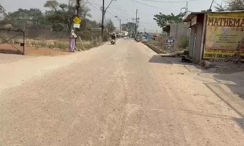 रायपुर में एक और सड़क निर्माण की आड़ में किया गया भ्रष्टाचार