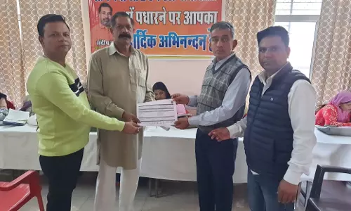 Sri Ganganagar: ग्राम पंचायत दो एमएल में फार्मर रजिस्ट्री शिविर का आयोजन