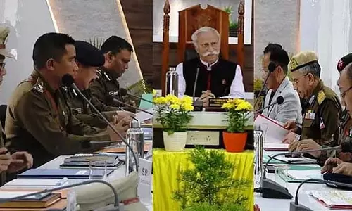 Arunachal: राज्यपाल ने टीसीएल सुरक्षा परिदृश्य की समीक्षा की