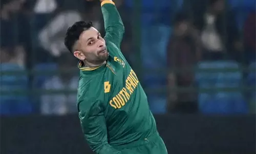Keshav Maharaj ने दक्षिण अफ्रीका के गेंदबाजों को पाकिस्तान की सपाट पिचों पर खेलने के लिए तैयार रहने का भरोसा दिलाया