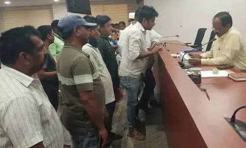 Prajavani की शिकायतें अनसुलझी बनी हुई, कोठागुडेम कस्बे के रामावरम निवासी इस बात से दुखी