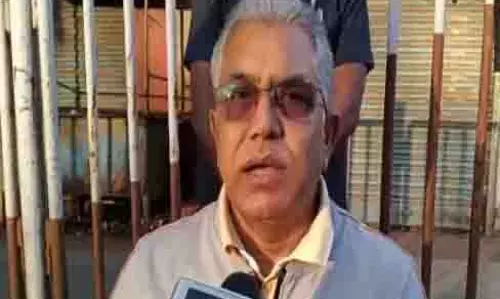 BJP नेता दिलीप घोष ने गंगासागर मेले के प्रबंधन को लेकर ममता बनर्जी की आलोचना की BJP नेता दिलीप घोष ने गंगासागर मेले के प्रबंधन को लेकर ममता बनर्जी की आलोचना की
