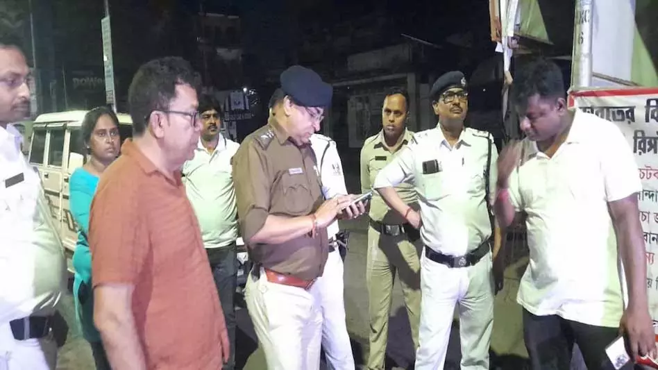 पुलिस अधिकारी को गोली मारी गई, रात 11 बजे की वारदात पुलिस अधिकारी को गोली मारी गई, रात 11 बजे की वारदात