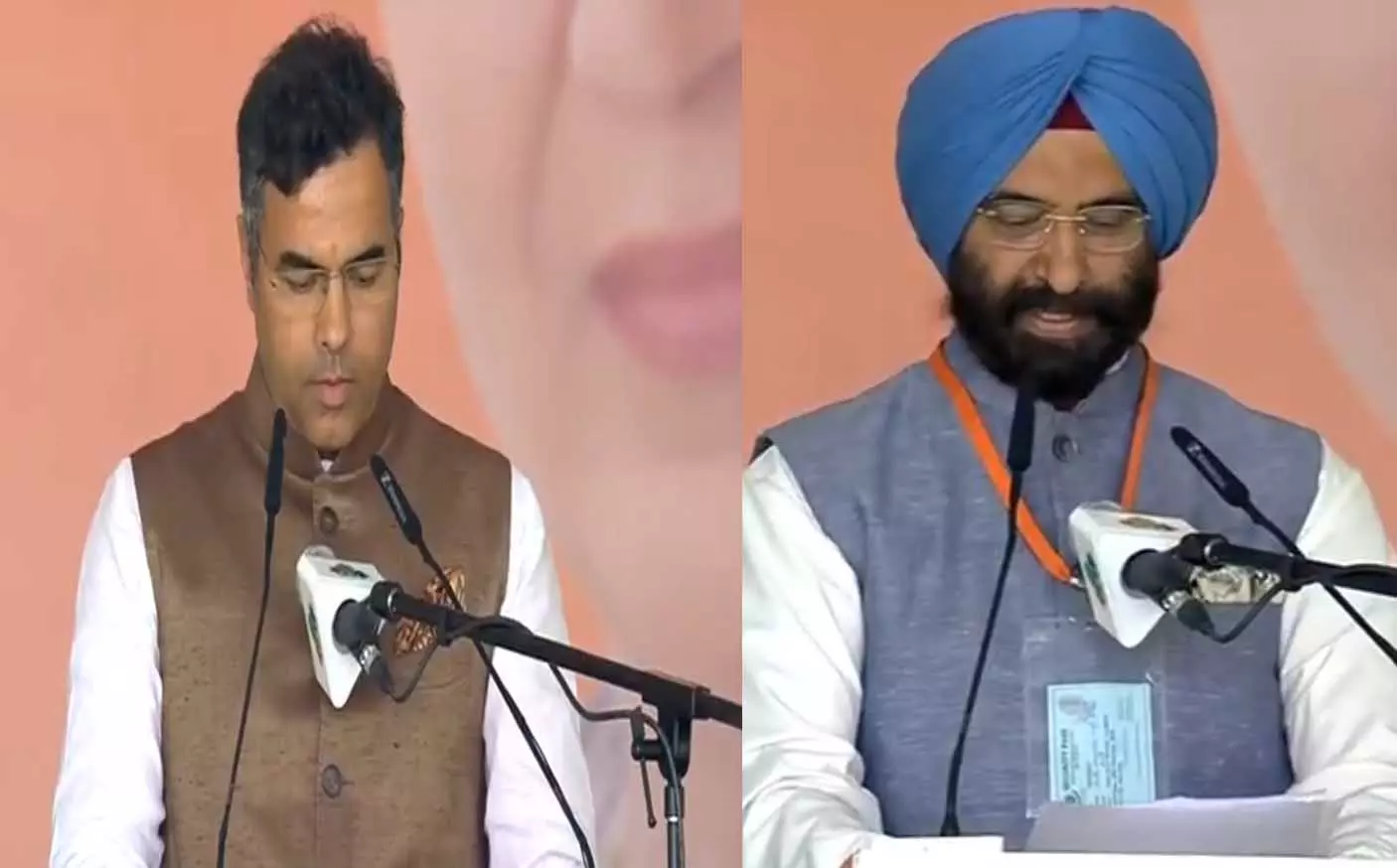 Delhi CM Oath Ceremony: प्रवेश वर्मा और आशीष सूद के बाद मनजिंदर सिंह सिरसा ने ली मंत्री पद की शपथ Delhi CM Oath Ceremony: प्रवेश वर्मा और आशीष सूद के बाद मनजिंदर सिंह सिरसा ने ली मंत्री पद की शपथ
